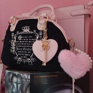 Juicy Couture Black and Pink Handbag